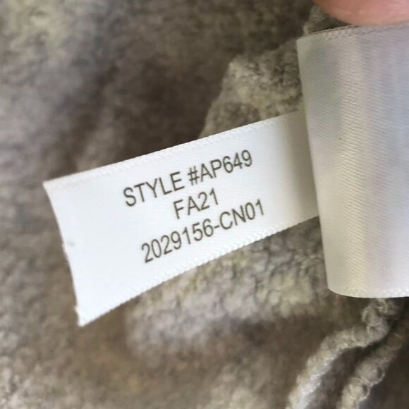 J. Crew Womens Sweater Size XS Long Sleeve Pullover Fleece Knit Casual Cozy Gray - Picture 7 of 9